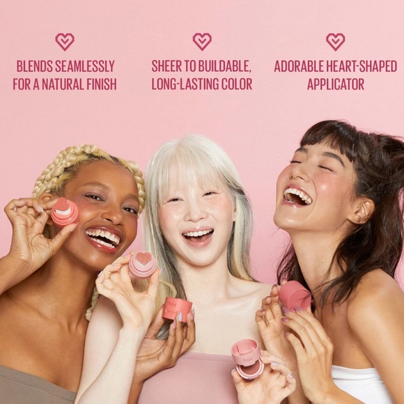 NIB Kaja Feisty Cheeky Stamp Blush (Cool Raspberry) - Picture 12 of 16